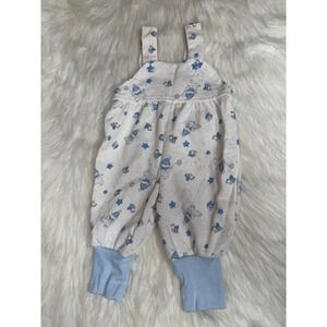 Baby Boy Bear Star Print Cotton Polyester Overalls Jumpsuit 3/6 Months‎